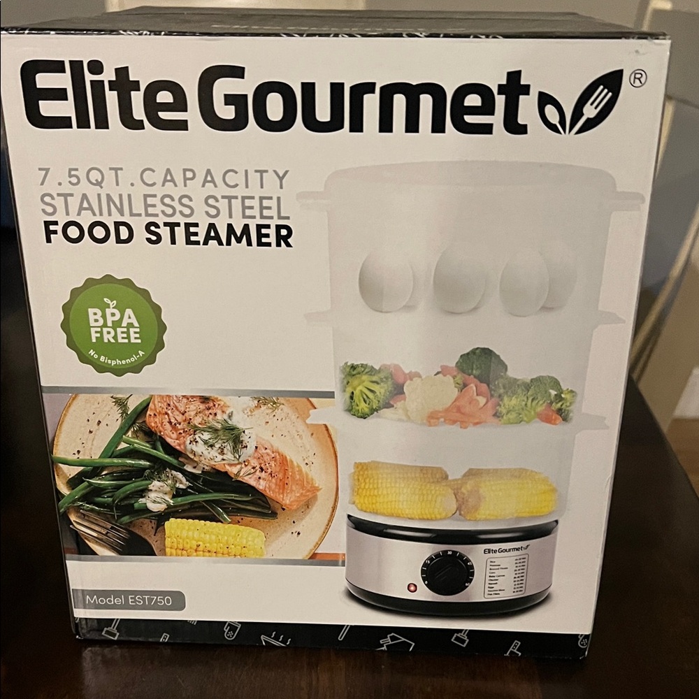 Elite Gourmet 7.5 QT food steamer